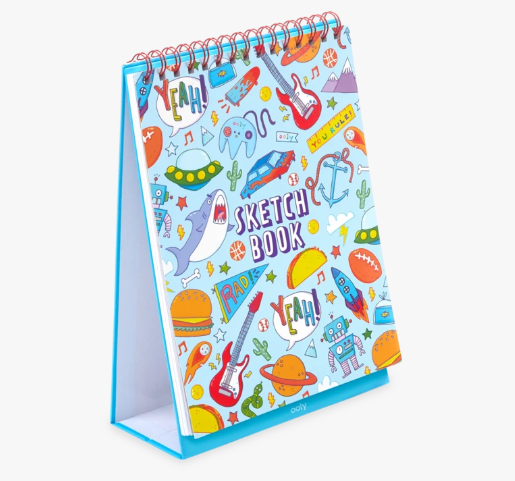 Sketch and Show Standing Sketchbook- Awesome Doodle - Baby Sweet Pea's Boutique