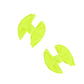 Neon Safety Yellow 2 PK Clips - Baby Bling