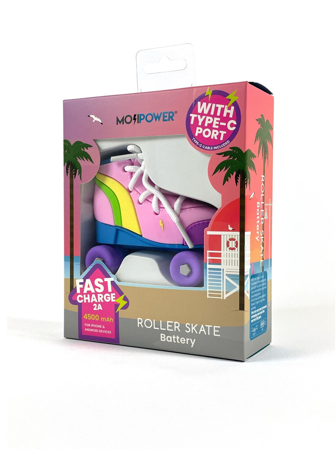 Roller Skate Power Bank Phone Charger - Mojipower